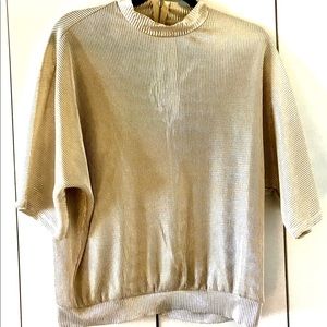 Metallic Gold Blouse